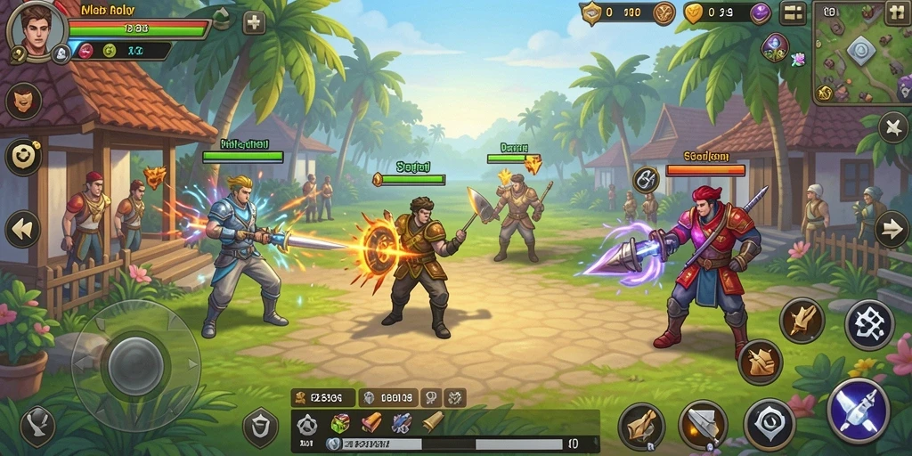asd123 - Screenshot menunjukkan keindahan dunia fantasi yang bisa dijelajahi.